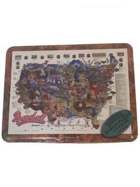 World Impressions 2001 Baseball Stadiums of America Jigsaw Puzzle in Tin 550 pcs